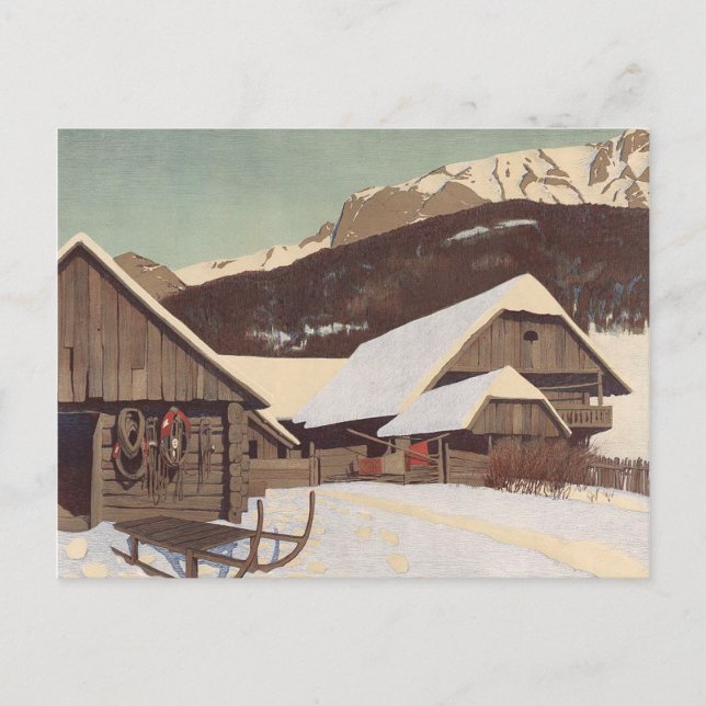 Carte Postale TEE Hiver autrichien (Devant)