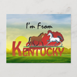 Carte Postale TEE I'm From Kentucky