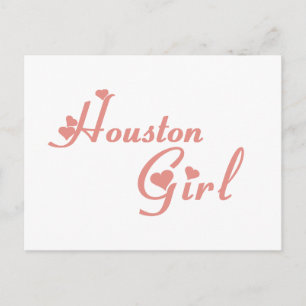 Carte Postale Tee - shirt de Houston