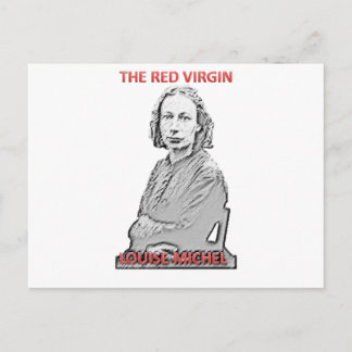 Carte Postale tee shirt louise michel