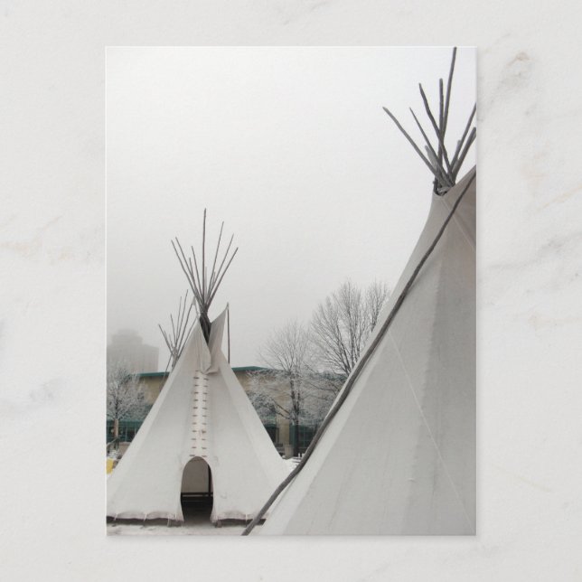 Carte postale Teepees (Devant)