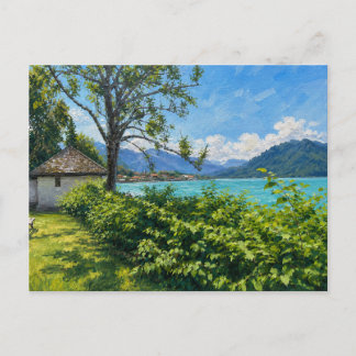 Carte Postale Tegernsee dans les Alpes