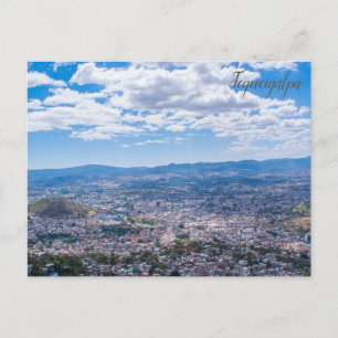 Carte Postale Tegucigalpa, le paysage urbain du Honduras