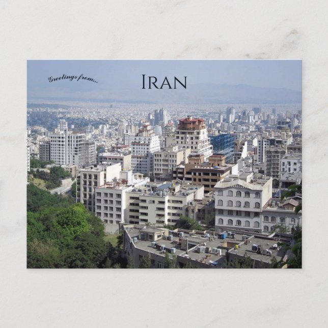 Carte Postale Téhéran Iran (Devant)