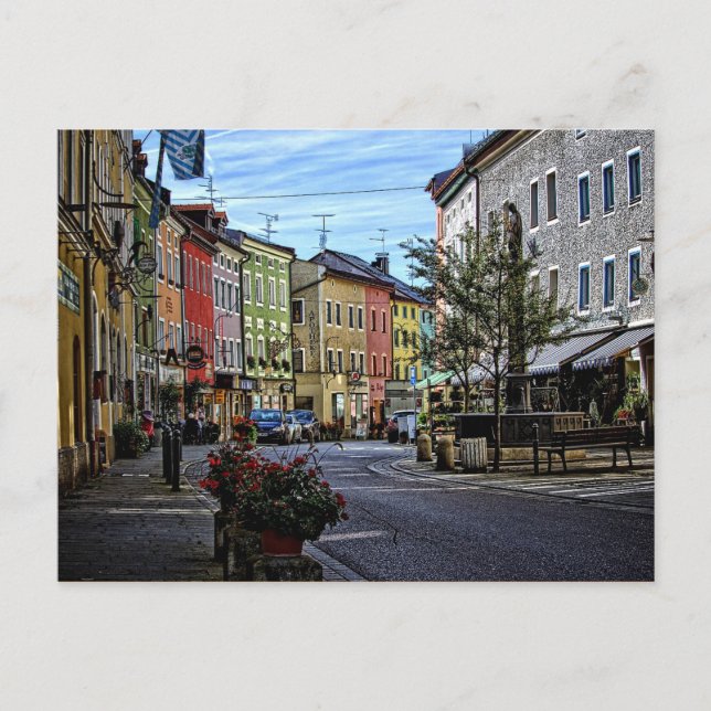 Carte Postale Teisendorf, Allemagne (Devant)