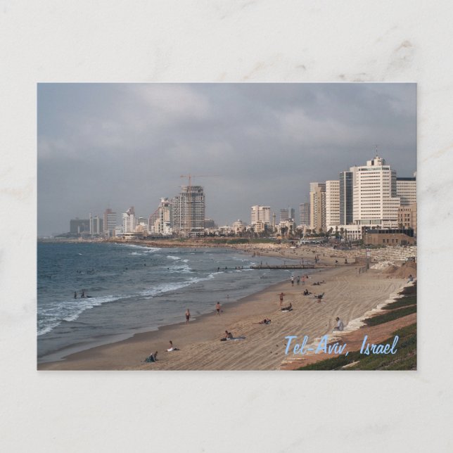 Carte Postale Tel-Aviv, Israël (Devant)