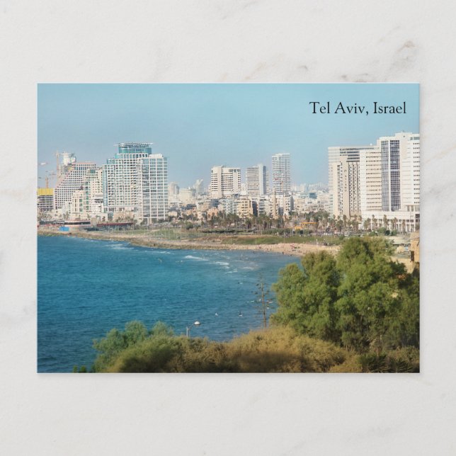 Carte Postale Tel Aviv, Israël (Devant)
