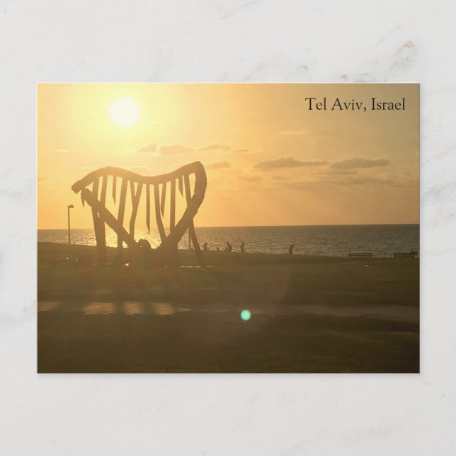 Carte Postale Tel Aviv, Israël (Devant)