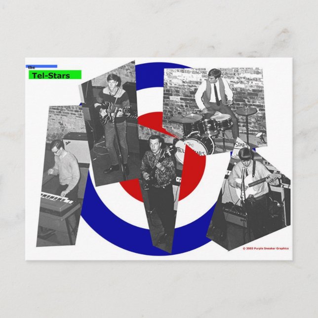 Carte postale Tel-stars (Devant)