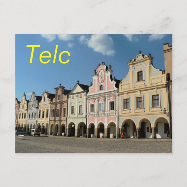 Carte postale Telc (Devant)