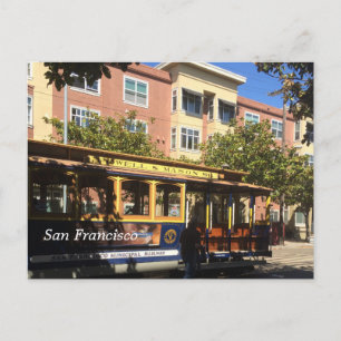 Carte Postale Téléphérique de San Francisco