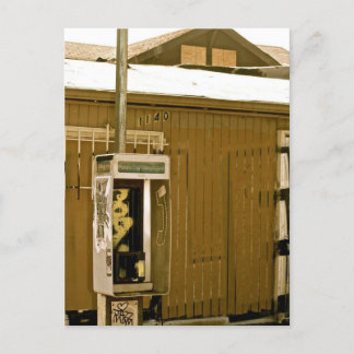 Carte Postale Téléphone payant