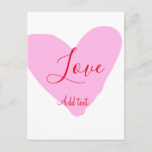 Téléphone rose amour heureux Saint Valentin texte 