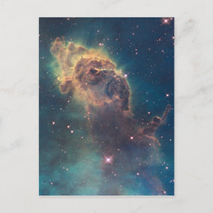 Carte Postale Télescope spatial Hubble coloré Carina Nebula