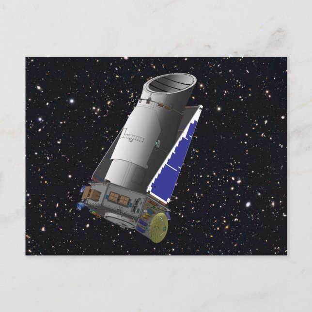Carte Postale Télescope spatial Kepler (Devant)