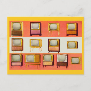 Carte Postale Téléviseurs 1956