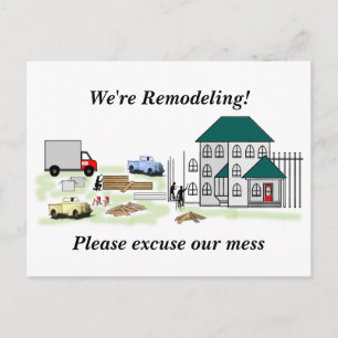 Carte Postale Tell your Neighbors about Your Home Project