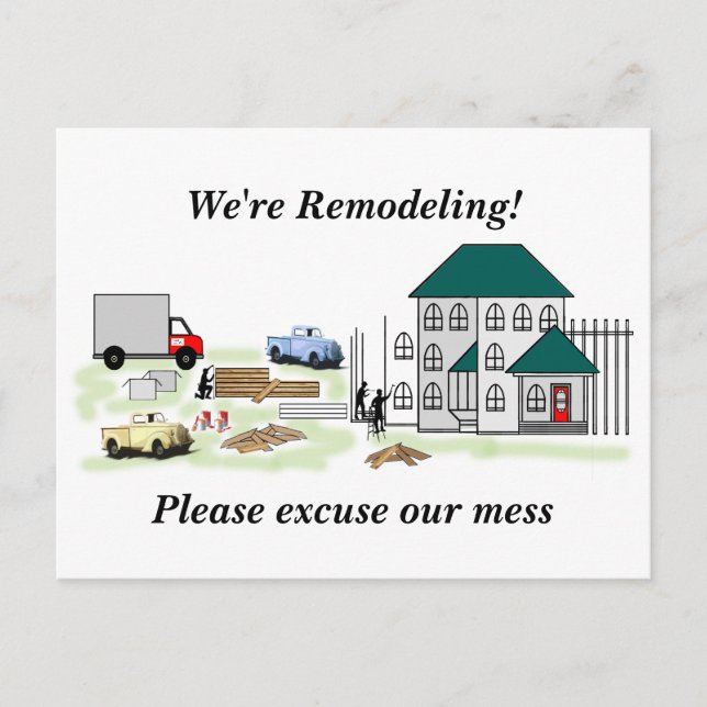 Carte Postale Tell your Neighbors about Your Home Project (Devant)