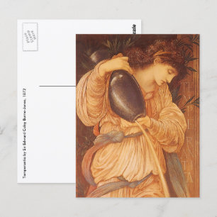 Carte Postale Temperantia par Sir Edward Coley Burne-Jones