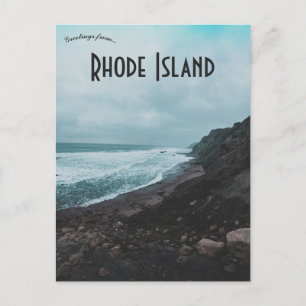 Carte Postale Température sur Block Island Rhode Island