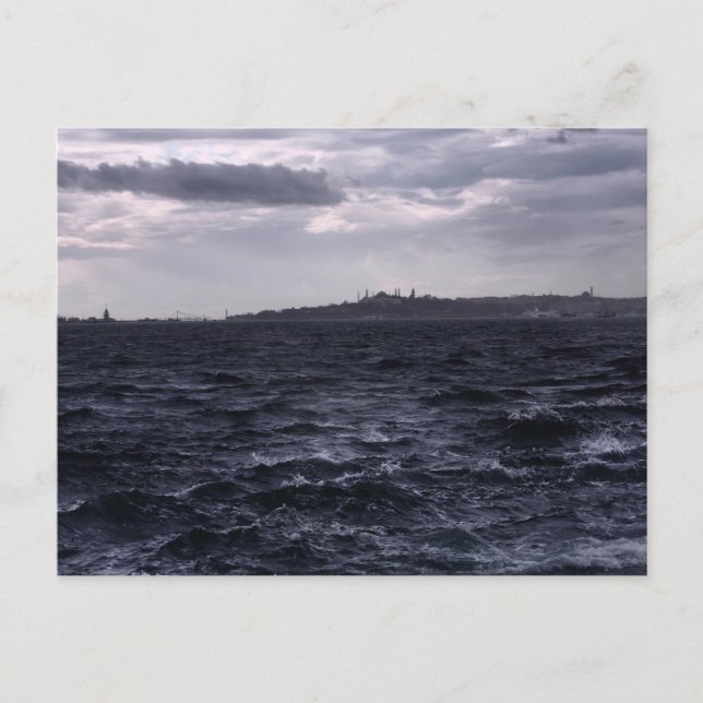 Carte Postale Tempête (Devant)