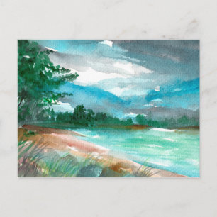 Carte Postale Tempête approchant