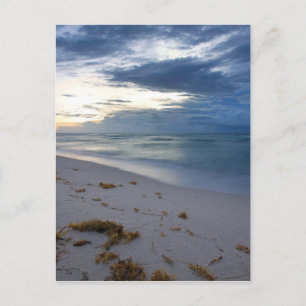 Carte Postale Tempête approchant Miami Beach
