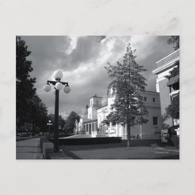Carte Postale Tempête dans la rangée de la salle de bain (Devant)