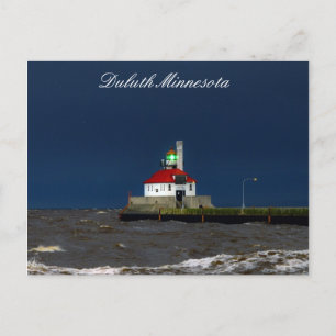 Carte Postale Tempête du phare