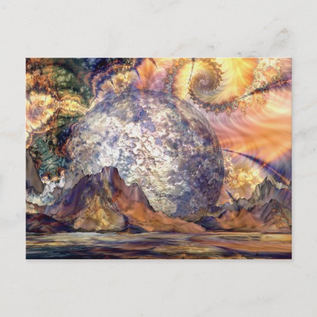 Carte Postale Tempête lunaire (Devant)