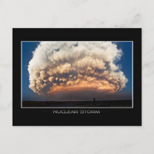Carte Postale Tempête nucléaire