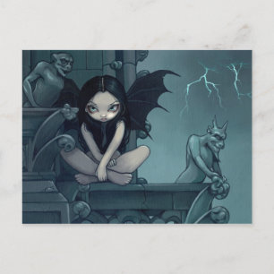 Carte postale "Tempête sur Notre Dame"