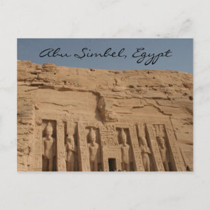 Carte Postale temple abu simbel