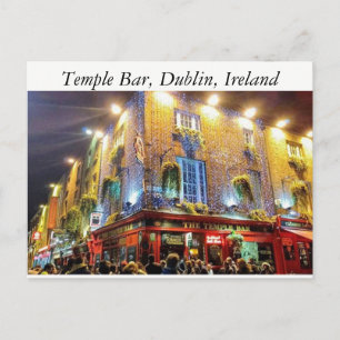 Carte Postale Temple Bar, Dublin, Irlande