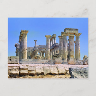 Carte Postale Temple d'Aphaia sur Aegina 089