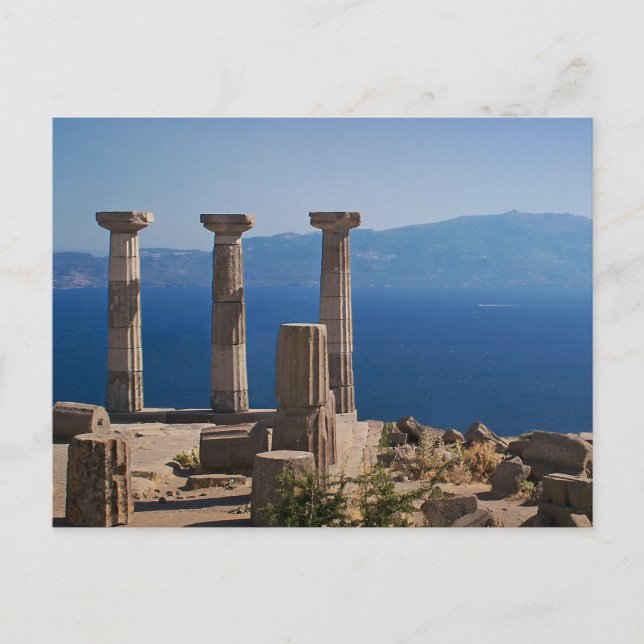 Carte Postale Temple D'Athéna / ASSOS - Turquie (Devant)