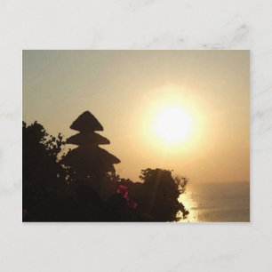 Carte Postale temple de Bali