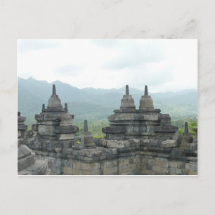 Carte Postale Temple de Borobudur, Yogjakarta