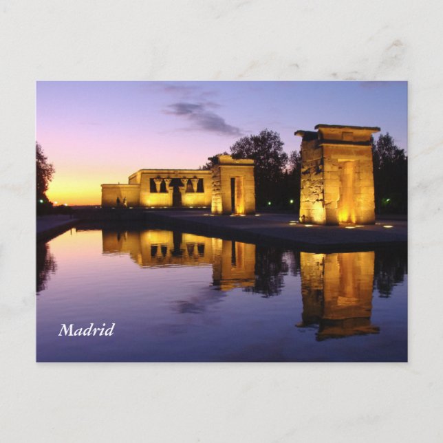 Carte Postale Temple de Debod (Devant)