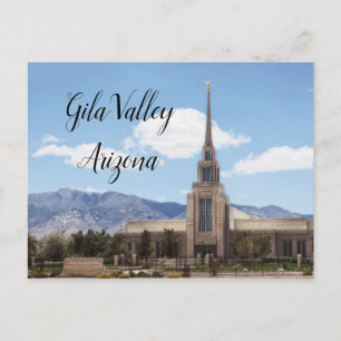 Carte Postale Temple de l'Arizona de la vallée de Gila