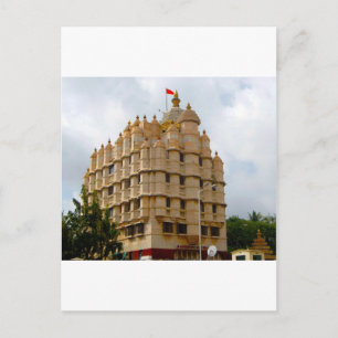 CARTE POSTALE TEMPLE DE SIDDHIVINAYAK MUMBAI INDE