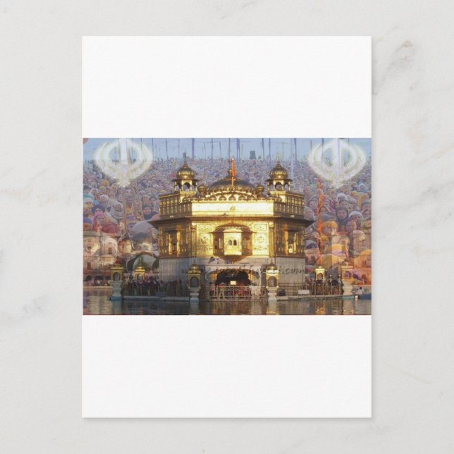 CARTE POSTALE TEMPLE D'OR (Devant)