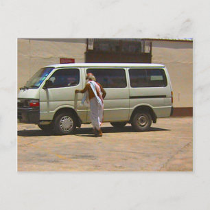 Carte Postale temple hindou, rencontrer le gourou