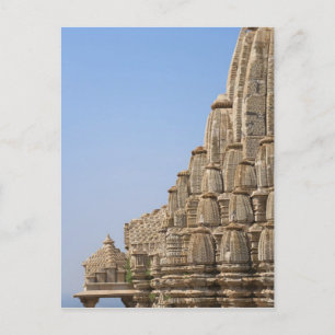 Carte Postale Temple jaïn dans le fort de Chittorgarh, Inde