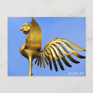 Carte Postale Temple Kinkaku-ji (Statue Phoenix)