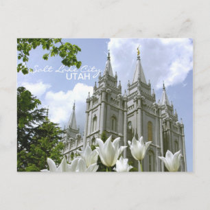 Carte postale Temple LDS SLC