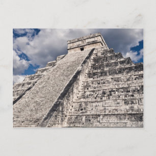 Carte Postale Temple maya de Chichen Itza au Mexique