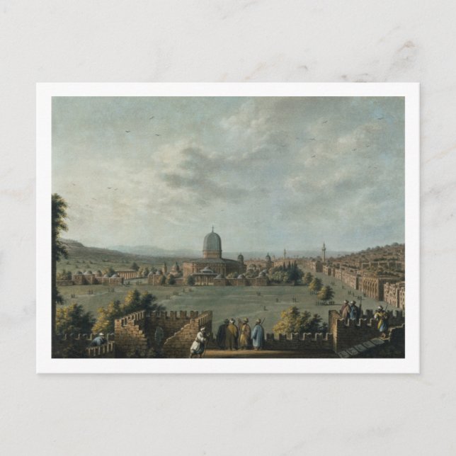 Carte Postale Temple of Solomon, plate 63 from 'Views in the Ott (Devant)