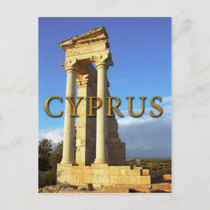 Carte Postale Temple romain d'Apollon Chypre