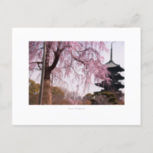 Carte Postale Temple Toji